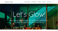 Desktop Screenshot of glow-tec.com